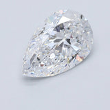 2.5 Carat Pear - Natural Diamond - 2.5 - D - SI1 - VG - EX - VG - Diamonds By Rothschild