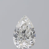 2.5 Carat Pear - Natural Diamond - 2.51 - H - SI2 - EX - EX - EX - Diamonds By Rothschild