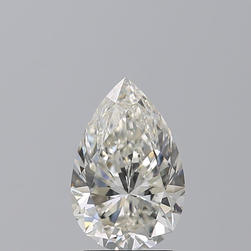 2.5 Carat Pear - Natural Diamond - 2.51 - I - VS1 - EX - EX - EX - Diamonds By Rothschild