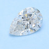 2.5 Carat Pear - Natural Diamond - 2.73 - F - SI2 - G - VG - G - Diamonds By Rothschild