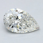 2.5 Carat Pear Shape Cut Natural Diamond - H VS1 - 2.51ct - EX Cut Grade - Diamonds By Rothschild