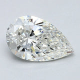 2.5 Carat Pear Shape Cut Natural Diamond - H VS1 - 2.51ct - EX Cut Grade - Diamonds By Rothschild