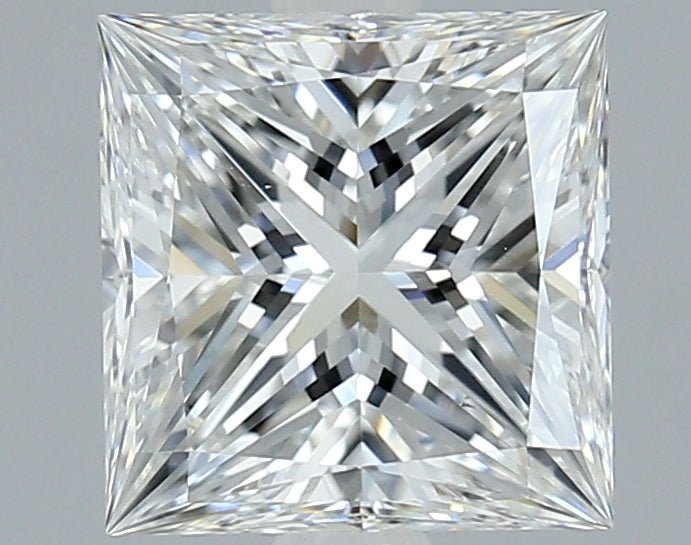 2.5 Carat Princess - Natural Diamond - 2.49 - G - VS2 - VG - EX - EX - Diamonds By Rothschild