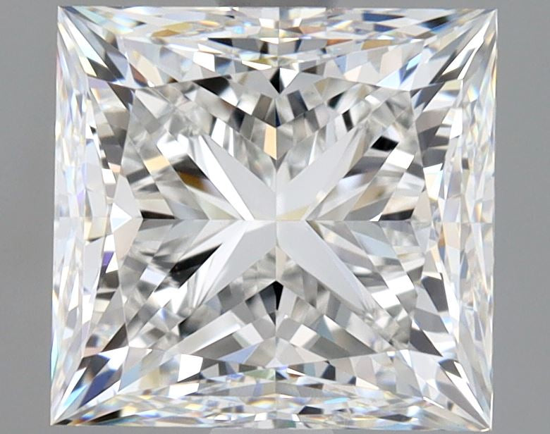 2.5 Carat Princess - Natural Diamond - 2.5 - E - VS1 - EX - EX - Diamonds By Rothschild