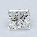 2.5 Carat Princess - Natural Diamond - 2.5 - H - VS1 - G - G - Diamonds By Rothschild