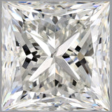2.5 Carat Princess - Natural Diamond - 2.5 - I - SI1 - EX - EX - Diamonds By Rothschild
