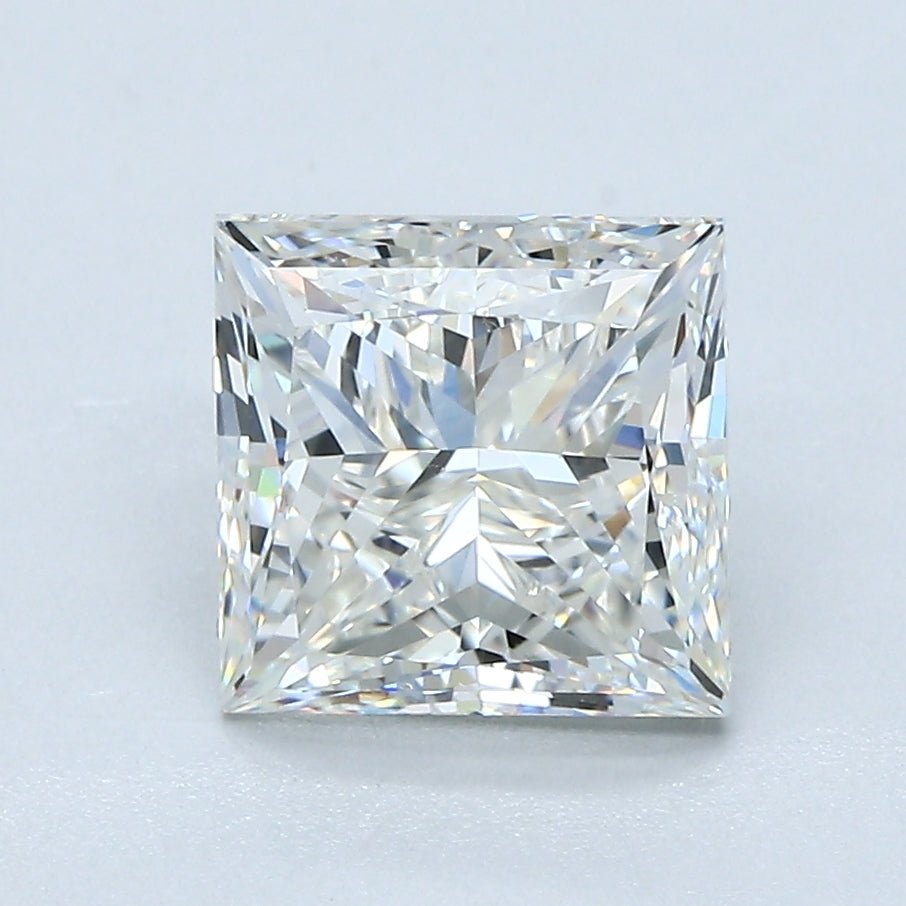 2.5 Carat Princess - Natural Diamond - 2.5 - I - VS1 - VG - EX - EX - Diamonds By Rothschild