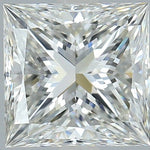 2.5 Carat Princess - Natural Diamond - 2.5 - I - VS1 - VG - EX - EX - Diamonds By Rothschild