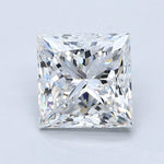 2.5 Carat PRINCESS - Natural Diamond - 2.51 - E - SI2 - VG - EX - VG - Diamonds By Rothschild