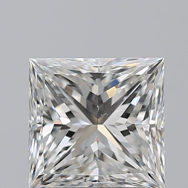 2.5 Carat Princess - Natural Diamond - 2.51 - G - VS2 - VG - EX - VG - Diamonds By Rothschild
