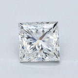 2.5 Carat Princess - Natural Diamond - 2.51 - H - SI1 - EX - EX - Diamonds By Rothschild