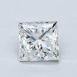 2.5 Carat Princess - Natural Diamond - 2.51 - H - SI1 - VG - EX - EX - Diamonds By Rothschild