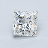 2.5 Carat Princess - Natural Diamond - 2.52 - H - SI1 - EX - VG - Diamonds By Rothschild