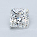 2.5 Carat Princess - Natural Diamond - 2.52 - H - SI1 - VG - EX - VG - Diamonds By Rothschild