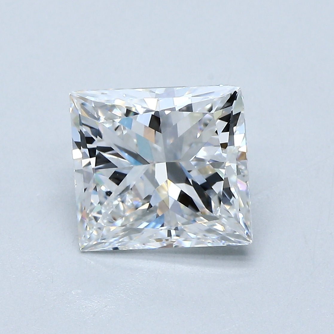2.5 Carat Princess - Natural Diamond - 2.7 - E - VS2 - VG - VG - G - Diamonds By Rothschild