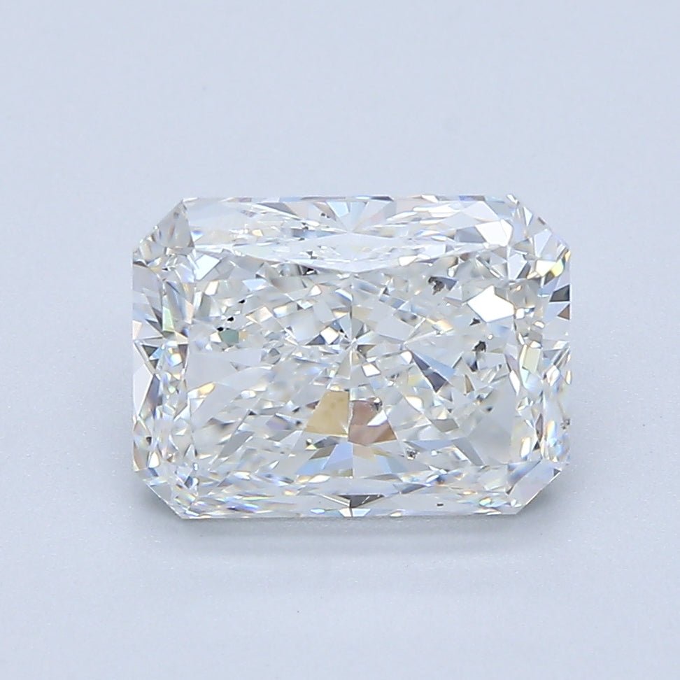 2.5 Carat Radiant - Natural Diamond - 2.5 - F - SI1 - EX - VG - Diamonds By Rothschild