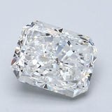 2.5 Carat RADIANT - Natural Diamond - 2.5 - F - SI1 - VG - EX - EX - Diamonds By Rothschild