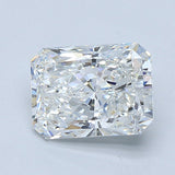 2.5 Carat Radiant - Natural Diamond - 2.5 - F - VVS1 - VG - EX - EX - Diamonds By Rothschild