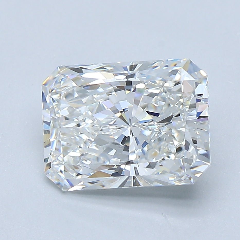 2.5 Carat Radiant - Natural Diamond - 2.5 - F - VVS1 - VG - EX - EX - Diamonds By Rothschild