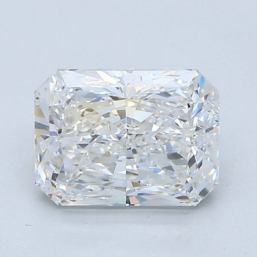 2.5 Carat Radiant - Natural Diamond - 2.51 - F - VS2 - EX - EX - VG - Diamonds By Rothschild