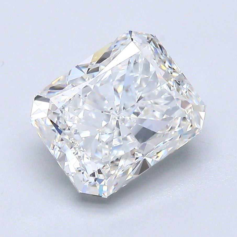 2.5 Carat RADIANT - Natural Diamond - 2.51 - G - VS2 - VG - VG - EX - Diamonds By Rothschild
