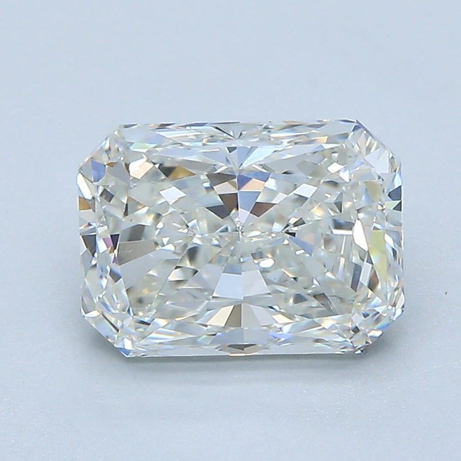 2.5 Carat Radiant - Natural Diamond - 2.51 - H - SI1 - EX - VG - Diamonds By Rothschild
