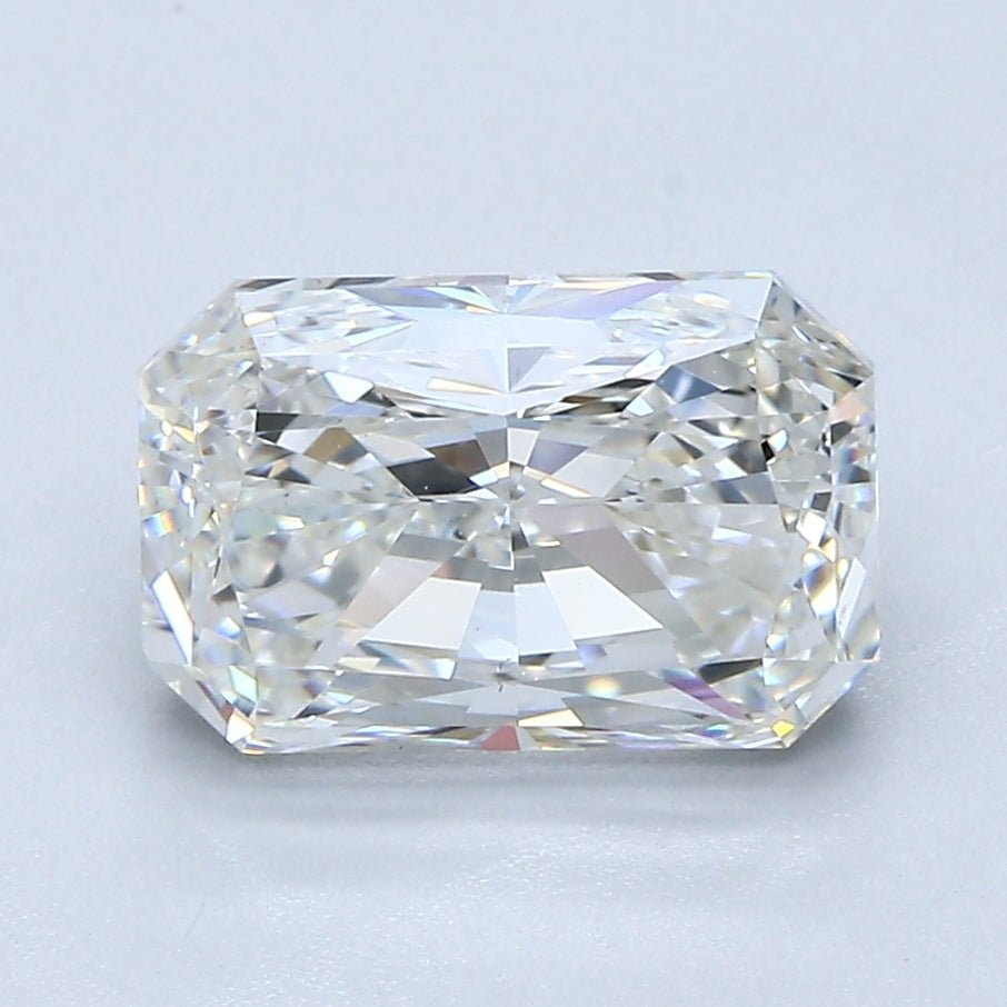 2.5 Carat RADIANT - Natural Diamond - 2.51 - H - VS1 - VG - EX - VG - Diamonds By Rothschild