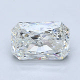 2.5 Carat Radiant - Natural Diamond - 2.51 - H - VS1 - VG - EX - VG - Diamonds By Rothschild