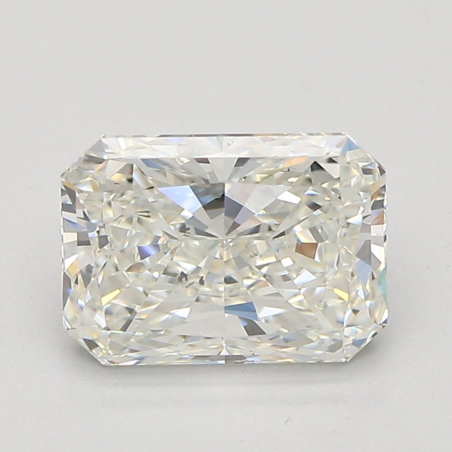 2.5 Carat Radiant - Natural Diamond - 2.51 - J - SI2 - VG - EX - EX - Diamonds By Rothschild