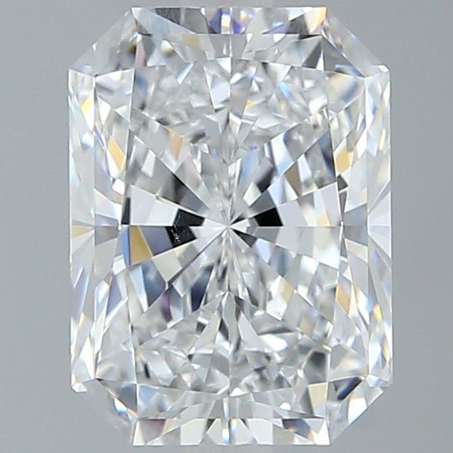 2.5 Carat Radiant - Natural Diamond - 2.56 - D - VS2 - VG - EX - EX - Diamonds By Rothschild