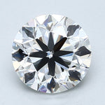 2.5 Carat Round Cut Natural Diamond - F VS1 - 2.5ct - VG Cut Grade - Diamonds By Rothschild