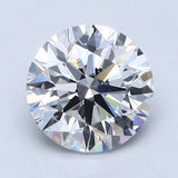 2.5 Carat Round Cut Natural Diamond - F VVS2 - 2.5ct - EX Cut Grade - Diamonds By Rothschild