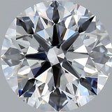 2.5 Carat Round - Natural Diamond - 2.4 - D - VS2 - EX - EX - EX - Diamonds By Rothschild