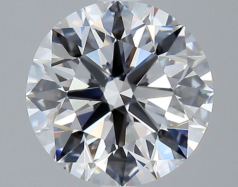 2.5 Carat Round - Natural Diamond - 2.4 - D - VS2 - EX - EX - EX - Diamonds By Rothschild