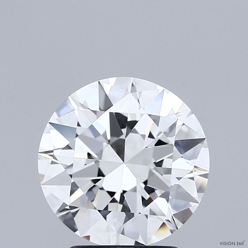 2.5 Carat Round - Natural Diamond - 2.4 - G - VVS1 - EX - EX - EX - Diamonds By Rothschild