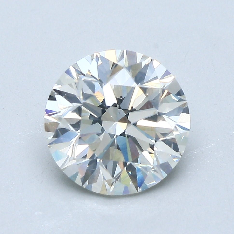 2.5 Carat Round - Natural Diamond - 2.4 - J - SI1 - EX - EX - EX - Diamonds By Rothschild