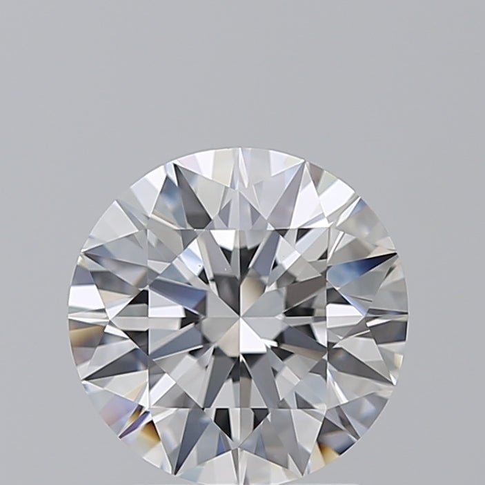 2.5 Carat Round - Natural Diamond - 2.5 - D - VS1 - EX - EX - VG - Diamonds By Rothschild
