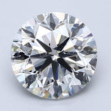 2.5 Carat Round - Natural Diamond - 2.5 - E - SI2 - VG - EX - VG - Diamonds By Rothschild
