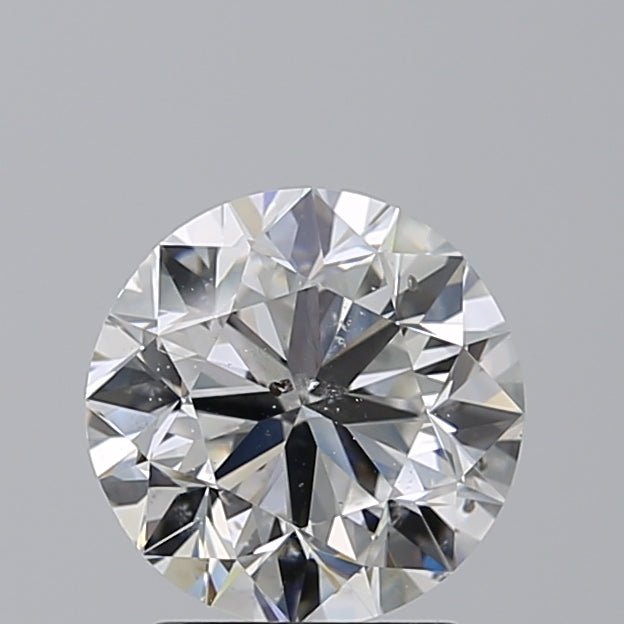 2.5 Carat Round - Natural Diamond - 2.5 - F - SI2 - VG - EX - VG - Diamonds By Rothschild