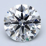 2.5 Carat Round - Natural Diamond - 2.5 - G - SI1 - EX - EX - EX - Diamonds By Rothschild