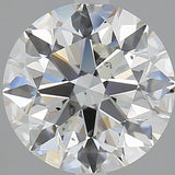 2.5 Carat Round - Natural Diamond - 2.5 - G - SI1 - EX - EX - EX - Diamonds By Rothschild