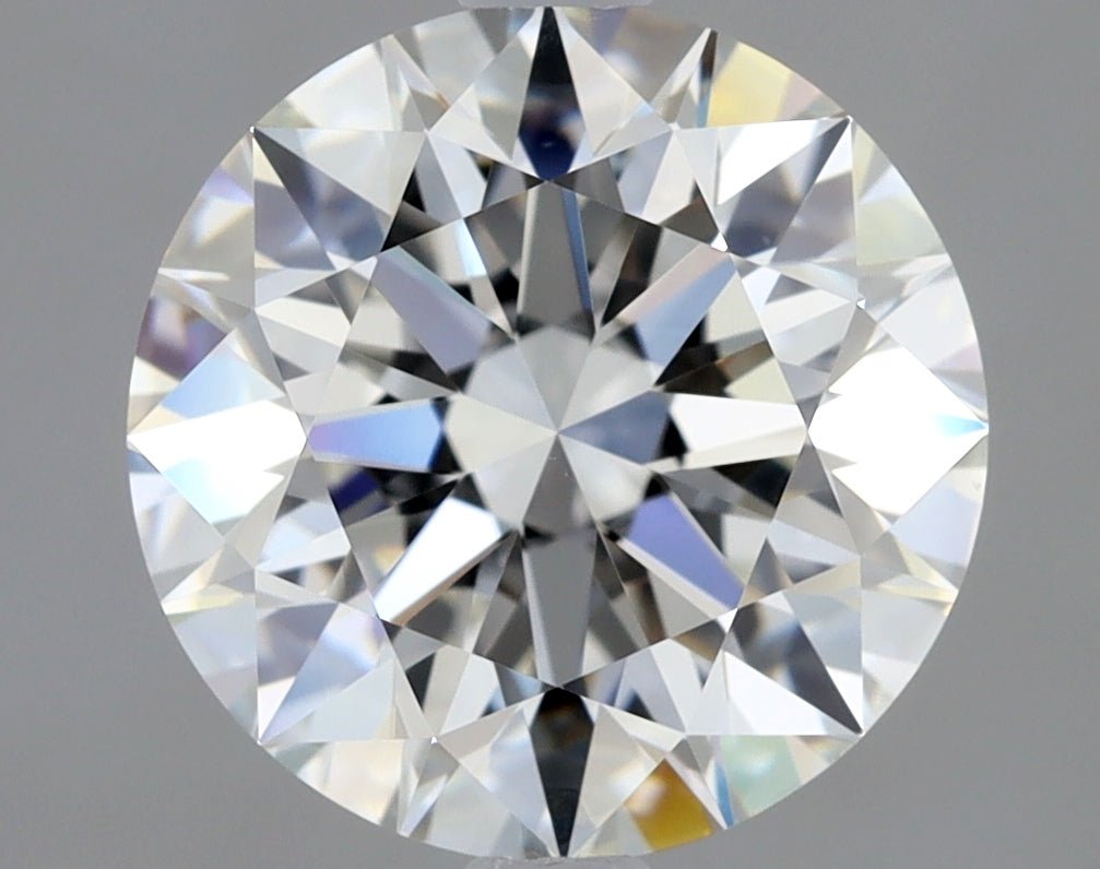 2.5 Carat Round - Natural Diamond - 2.5 - G - VS2 - EX - EX - EX - Diamonds By Rothschild
