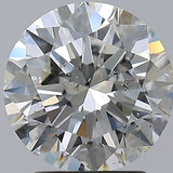 2.5 Carat Round - Natural Diamond - 2.5 - H - SI1 - EX - EX - EX - Diamonds By Rothschild