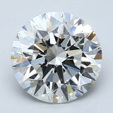 2.5 Carat Round - Natural Diamond - 2.5 - H - SI1 - EX - EX - EX - Diamonds By Rothschild