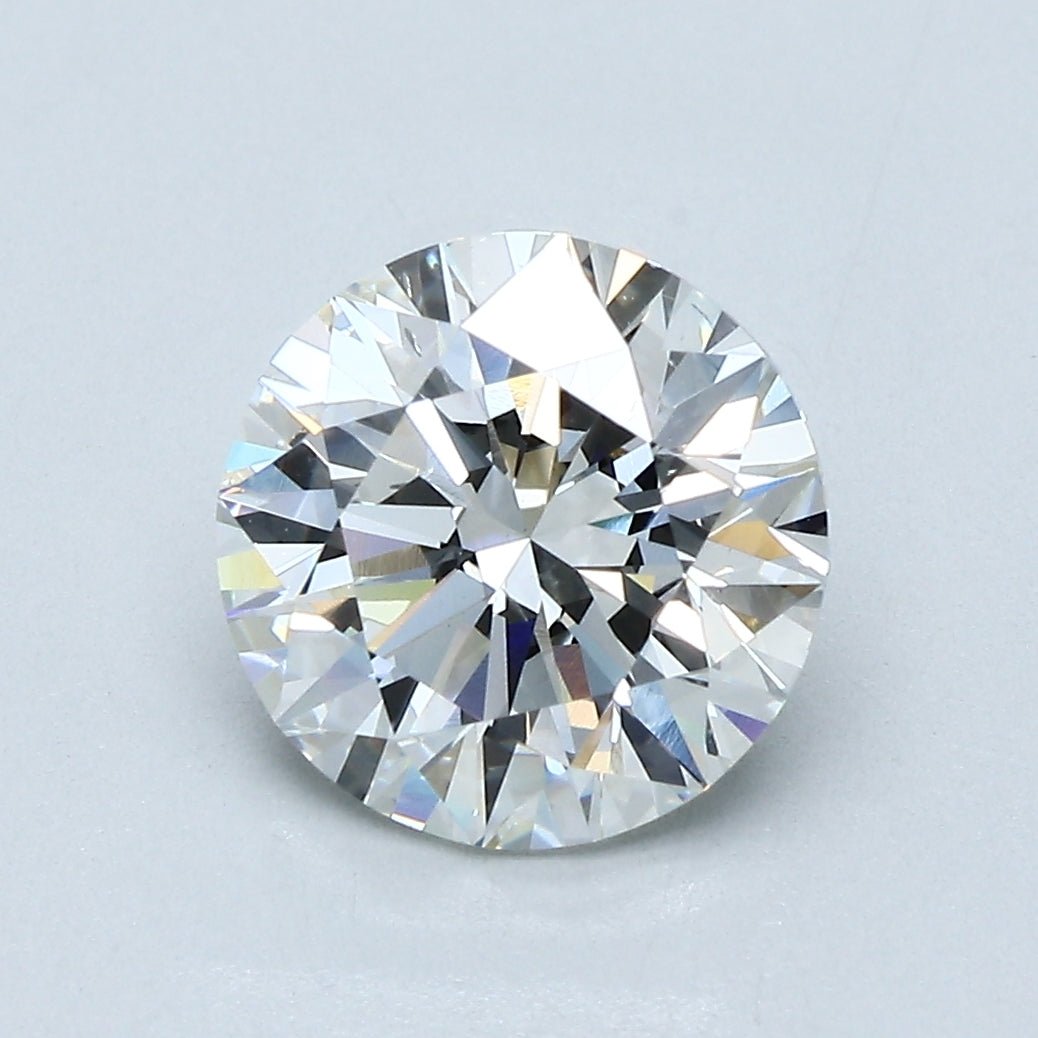 2.5 Carat Round - Natural Diamond - 2.5 - H - SI1 - EX - EX - EX - Diamonds By Rothschild