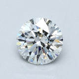 2.5 Carat Round - Natural Diamond - 2.5 - H - SI1 - EX - EX - EX - Diamonds By Rothschild