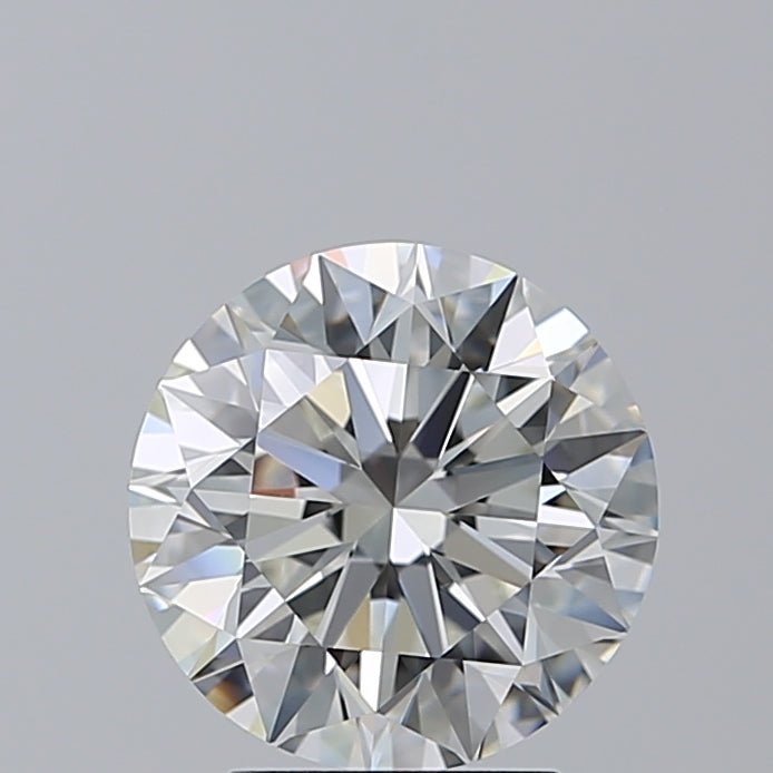 2.5 Carat Round - Natural Diamond - 2.5 - H - VS1 - EX - EX - EX - Diamonds By Rothschild