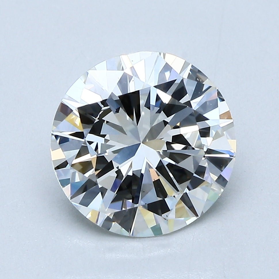 2.5 Carat Round - Natural Diamond - 2.5 - H - VS2 - G - VG - G - Diamonds By Rothschild