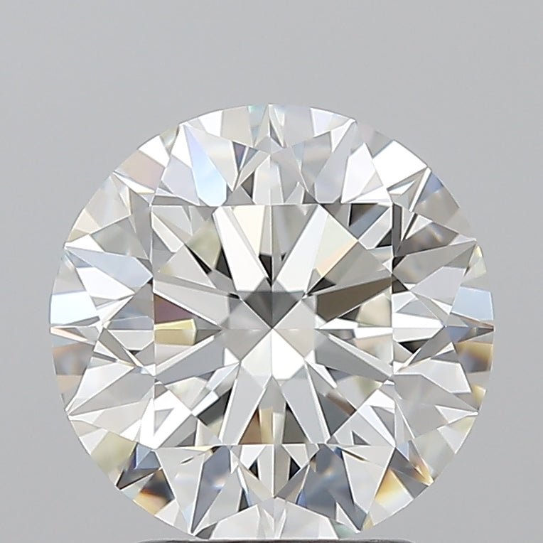 2.5 Carat Round - Natural Diamond - 2.5 - H - VVS2 - EX - EX - EX - Diamonds By Rothschild