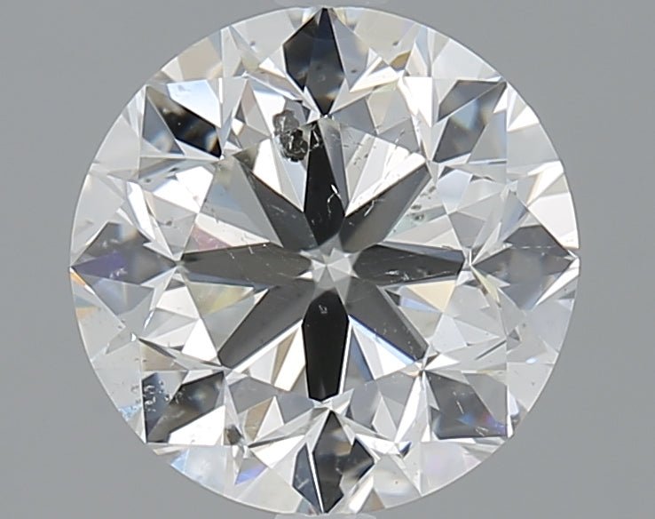 2.5 Carat Round - Natural Diamond - 2.5 - I - SI2 - VG - EX - VG - Diamonds By Rothschild